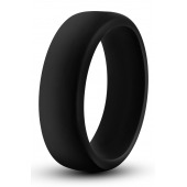 Черное эрекционное кольцо Silicone Go Pro Cock Ring - Blush Novelties - в Энгельсе купить с доставкой