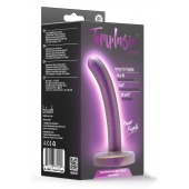 Фиолетовая насадка с гладкой поверхностью Surrender 4.75 Inch Beginner Pegging Dildo - 12 см. - Blush Novelties - купить с доставкой в Энгельсе