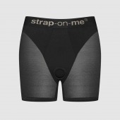 Трусики-шорты для фиксации насадок Strap-on-me Harness Lingerie Halo - size XL - Strap-on-me - купить с доставкой в Энгельсе