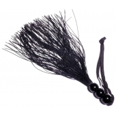 Черная силиконовая плетка - 25,4 см. - Boys of Toys - купить с доставкой в Энгельсе