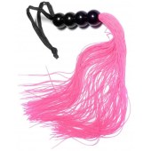 Розовая силиконовая плеть - 35,5 см. - Boys of Toys - купить с доставкой в Энгельсе