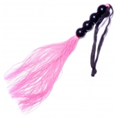 Розовая силиконовая плеть - 35,5 см. - Boys of Toys - купить с доставкой в Энгельсе