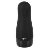 Черный вибромастурбатор с подогревом Masturbator with 3 Functions - Orion - в Энгельсе купить с доставкой