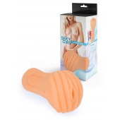 Эластичный мастурбатор в виде вагины телесного цвета - Sexy Girl - в Энгельсе купить с доставкой