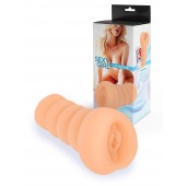 Телесный мастурбатор в виде вагины с узким входом - Sexy Girl - в Энгельсе купить с доставкой