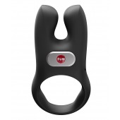 Черное эрекционное виброкольцо Nos - Fun Factory - в Энгельсе купить с доставкой