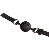 Малый силиконовый кляп-шар на ремешках - Orion - купить с доставкой в Энгельсе