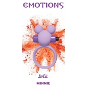 Сиреневое эрекционное виброколечко Emotions Minnie - Lola Games - в Энгельсе купить с доставкой