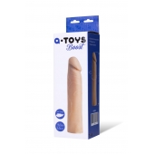 Реалистичная насадка с ярко выраженной головкой - 16,5 см. - A-toys - в Энгельсе купить с доставкой