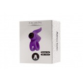 Эрекционное кольцо с подхватом мошонки и стимуляцией клитора Bullet Lastic Ring - Adrien Lastic - в Энгельсе купить с доставкой