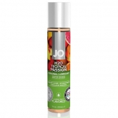 Смазка с ароматом тропических фруктов JO Flavored Tropical Passion - 30 мл. - System JO - купить с доставкой в Энгельсе