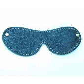 Кожаная маска на глаза - БДСМ Арсенал - купить с доставкой в Энгельсе