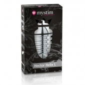 Анальный плаг для электростимуляции Hector Helix Buttplug L - 11,5 см. - MyStim - купить с доставкой в Энгельсе