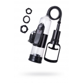 Вакуумная помпа A-toys с вибропулей и эрекционными кольцами - A-toys - в Энгельсе купить с доставкой