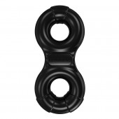 Чёрное эрекционное виброкольцо Eight - Bathmate - в Энгельсе купить с доставкой