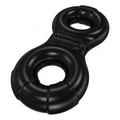 Чёрное эрекционное виброкольцо Eight - Bathmate - в Энгельсе купить с доставкой