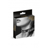 Узенький ошейник из полиуретана с кольцом - Bijoux Pour Toi - купить с доставкой в Энгельсе