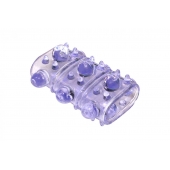 Фиолетовая насадка на пенис Rings Armour - Lola Games - в Энгельсе купить с доставкой