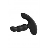 Черный силиконовый стимулятор простаты Levett Nitoc с пультом ДУ - Levett - в Энгельсе купить с доставкой