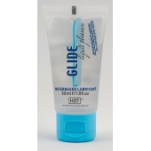 Интимная смазка на водной основе Glide - 30 мл. - HOT - купить с доставкой в Энгельсе