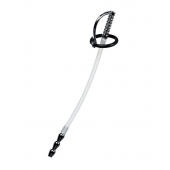 Силиконовый уретральный плаг со сменными фиксирующими кольцами Metal - ToyFa - купить с доставкой в Энгельсе