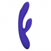 Фиолетовый вибратор с функцией электростимуляции Intimate E-Stimulator Dual Wand - 21,5 см. - California Exotic Novelties - купить с доставкой в Энгельсе