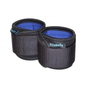 Неопреновые черно-синие наручники - Sitabella - купить с доставкой в Энгельсе