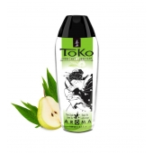 Интимный гель TOKO Pear   Exotic Green Tea с ароматом груши и зеленого чая - 165 мл. - Shunga - купить с доставкой в Энгельсе