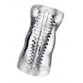 Прозрачный мастурбатор Lingam Asha - ToyFa - в Энгельсе купить с доставкой