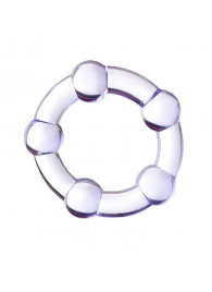 Фиолетовое эрекционное кольцо A-Toys - A-toys - в Энгельсе купить с доставкой