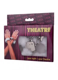 Наручники с белой меховой опушкой - ToyFa - купить с доставкой в Энгельсе