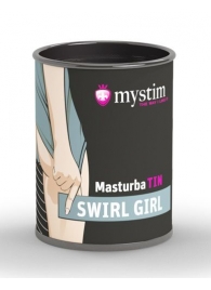 Компактный мастурбатор MasturbaTIN Swirl Girl - MyStim - в Энгельсе купить с доставкой