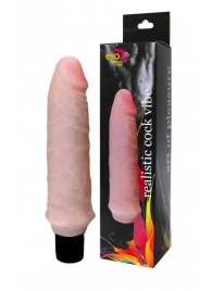 Вибратор телесного цвета  Realistic Cock Vibe - 15,5 см. - Erowoman-Eroman