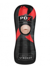 Мастурбатор-ротик Vibrating Oral Stroker - Pipedream - в Энгельсе купить с доставкой