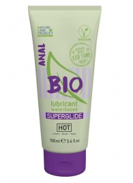 Интимный увлажняющий анальный гель BIO SuperGlide - 100 мл. - HOT - купить с доставкой в Энгельсе