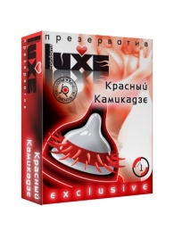 Презерватив LUXE  Exclusive   Красный Камикадзе  - 1 шт. - Luxe - купить с доставкой в Энгельсе