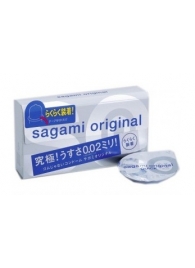 Ультратонкие презервативы Sagami Original QUICK - 6 шт. - Sagami - купить с доставкой в Энгельсе