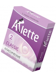 Классические презервативы Arlette Classic - 3 шт. - Arlette - купить с доставкой в Энгельсе