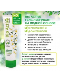 Лубрикант на водной основе Bio Active - 100 гр. - Биоритм - купить с доставкой в Энгельсе