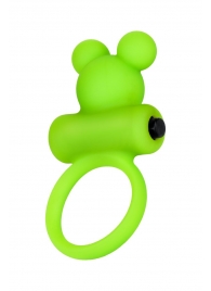 Зеленое виброкольцо на пенис A-Toys - A-toys - в Энгельсе купить с доставкой