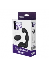 Черный вибромассажер простаты REMOTE BOOTY PLEASER - Dream Toys - в Энгельсе купить с доставкой