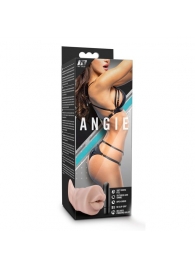 Телесный мастурбатор-ротик Angie - Blush Novelties - в Энгельсе купить с доставкой