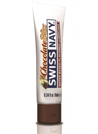 Лубрикант с ароматом шоколада Swiss Navy Chocolate Bliss Lube - 10 мл. - Swiss navy - купить с доставкой в Энгельсе