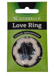 Фигурное эрекционное кольцо из киберкожи - Sitabella - в Энгельсе купить с доставкой