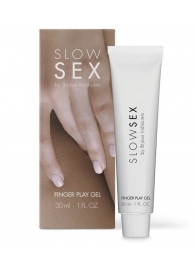 Гель для мастурбации с ароматом кокоса Slow Sex Finger Play Gel - 30 мл. - Bijoux Indiscrets - купить с доставкой в Энгельсе