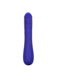 Фиолетовый вибратор с электростимуляцией Intimate E-Stimulator Petite Wand - 18,5 см. - California Exotic Novelties - купить с доставкой в Энгельсе