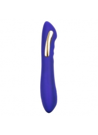 Фиолетовый вибратор с электростимуляцией Intimate E-Stimulator Petite Wand - 18,5 см. - California Exotic Novelties - купить с доставкой в Энгельсе