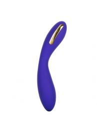 Фиолетовый вибратор с электростимуляцией Intimate E-Stimulator Wand - 21,5 см. - California Exotic Novelties - купить с доставкой в Энгельсе