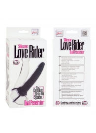 Насадка на пенис Silicone Love Rider Dual Penetrator для двойного проникновения - 14 см. - California Exotic Novelties - в Энгельсе купить с доставкой