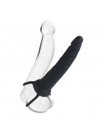 Насадка на пенис Silicone Love Rider Dual Penetrator для двойного проникновения - 14 см. - California Exotic Novelties - в Энгельсе купить с доставкой